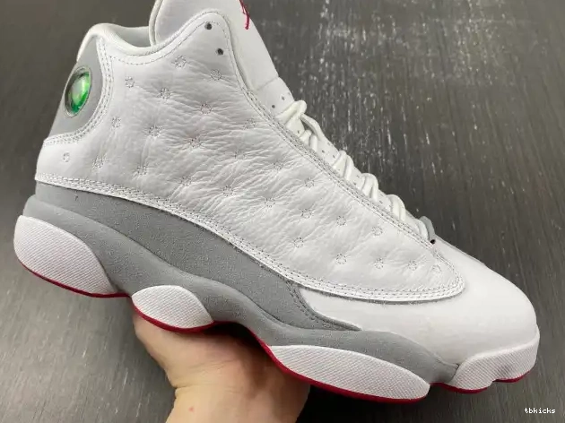 Cheap TB 414571-160 Wolf Air Jordan 13 Grey 0602